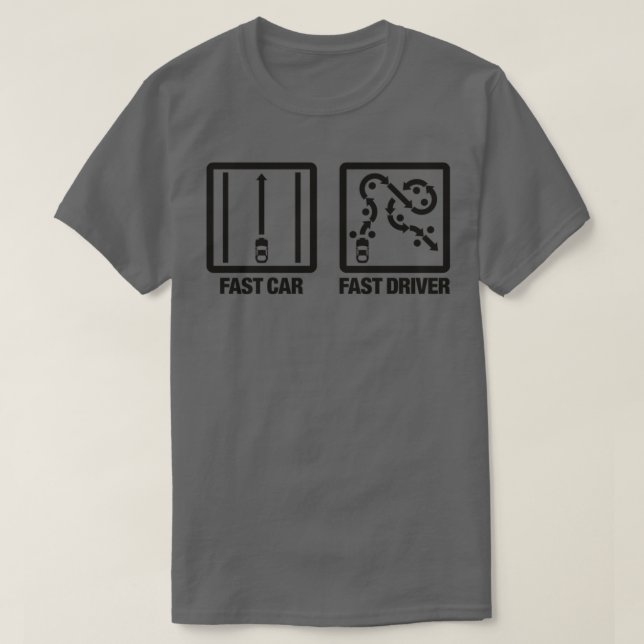 T-shirt Pilote Fast Car 1 (Design devant)