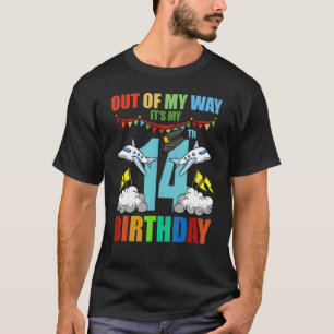 T-shirt Pilote hors de mon chemin C'est mon 14e Bi Pilote