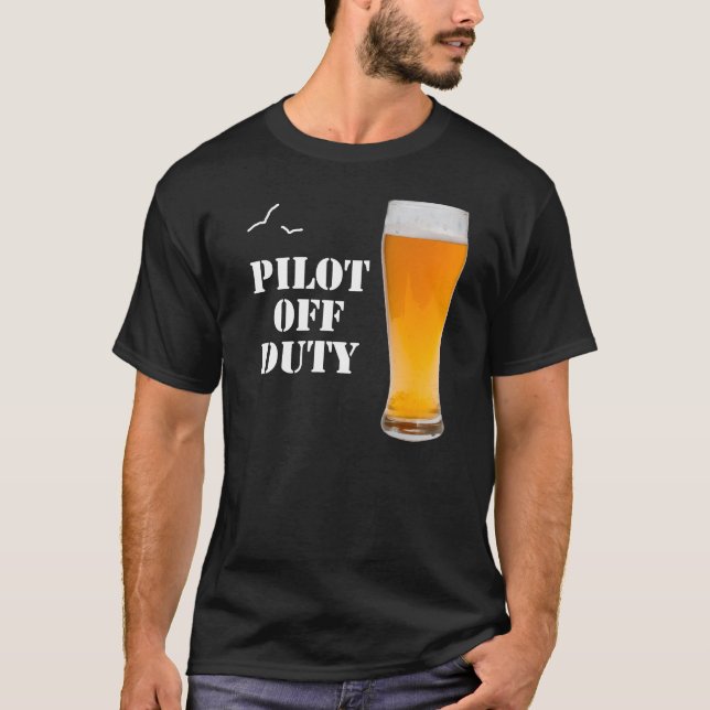 T-shirt Pilote hors service (Devant)