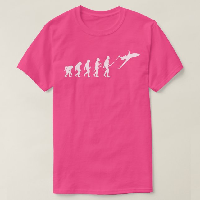 T-shirt Pilote Jet Evolution vol  (Design devant)