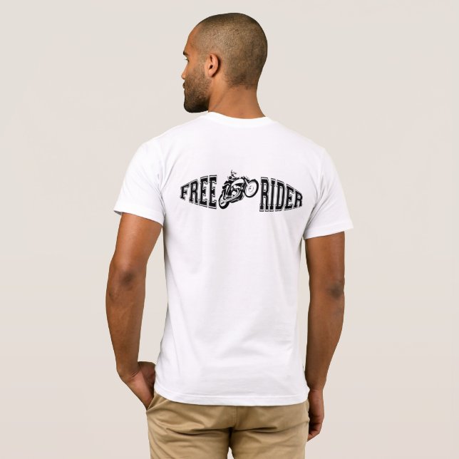 T-shirt Pilote libre (Dos entier)