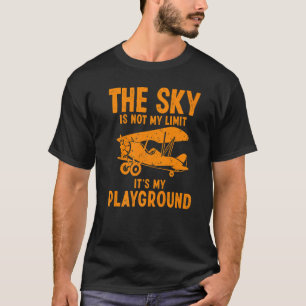 T-shirt Pilote Mare Pour Hommes Femmes Avion Pilote Avion 