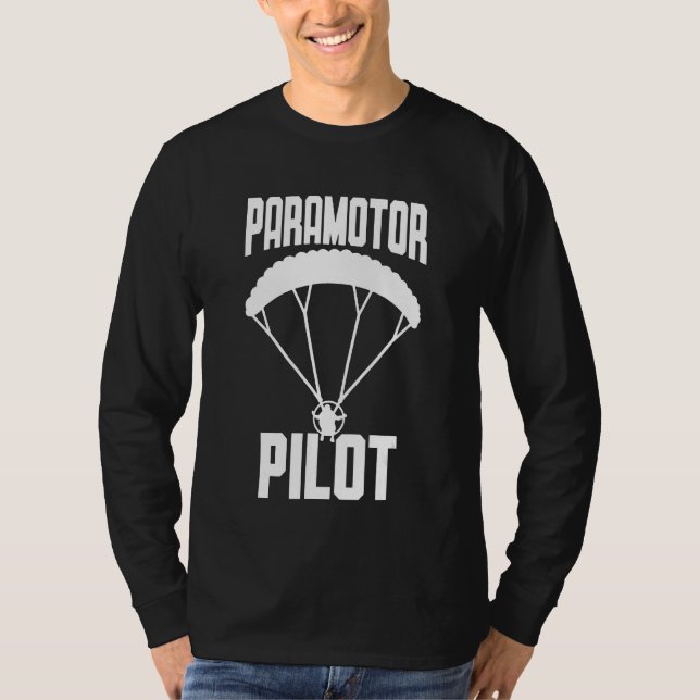 T-shirt Pilote paramoteur (Devant)