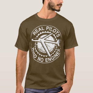 T-shirt Pilote Planeur Vie sans moteur