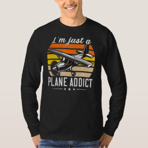 T-shirt Pilote privé Voyageur commercial Avgeek Aviation