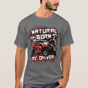 T-shirt Pilote RC Naturel Pilote Racer télécommandé 18