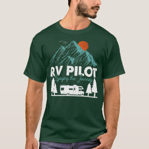T-shirt Pilote RV Profitant Du Voyage