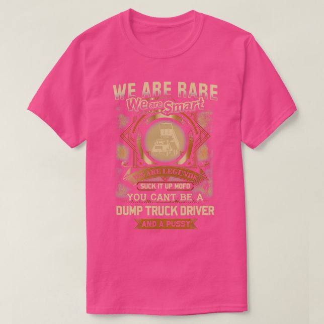 T-shirt Pilote Smart Dump Truck (Design devant)