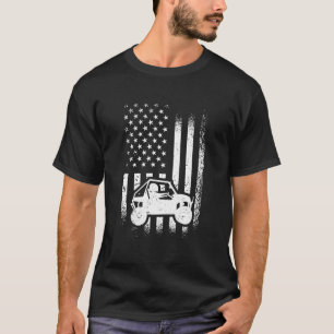 T-shirt Pilote Utv Indicateur Américain Sxs Utv Côté