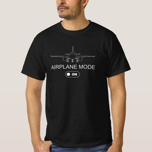 T-shirt Pilote volant en mode Avion | Étudiant en aviation (Devant)