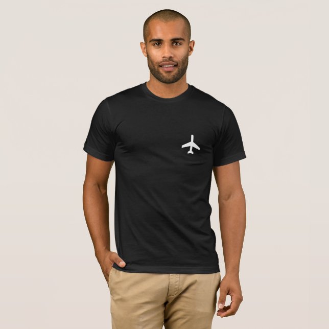 T-shirt Pilotes avion T-shirt Avion Avion  (Devant entier)