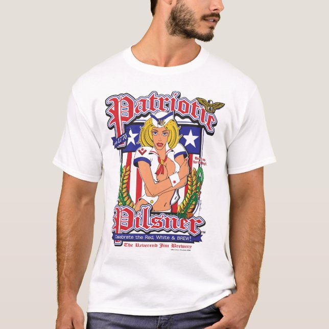 T-shirt Pilsner Patriotique (Devant)