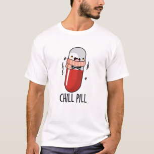 T-shirt Pilule de refroidissement amusant Congélation pilu