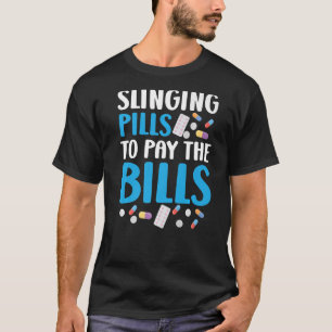 T-shirt Pilules de frondes pour payer les factures Pharmac