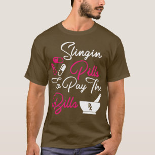T-shirt Pilules de pendage pour payer les factures Funny i