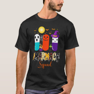 T-shirt Pilules Pharmacie Pharmacie Squad Costume d'Hallow