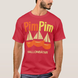 T-shirt Pim Pim Hallonbtar les années 70 Candy suédois
