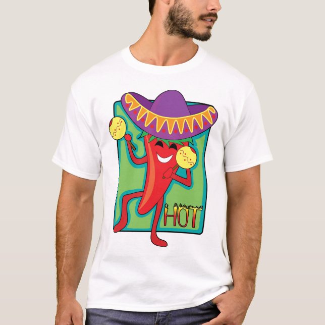 T-shirt Piment mexicain (Devant)
