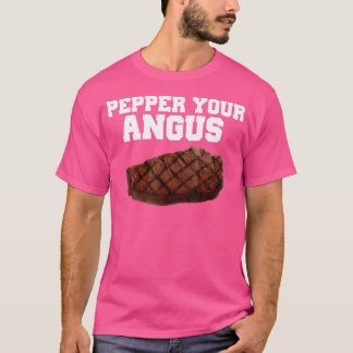 T-shirt Pimentez Votre Angus Drôle