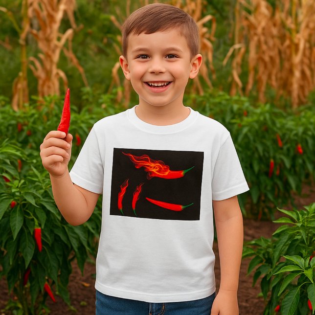 T-shirt Piments Forts Flamboyants (Créateur téléchargé)