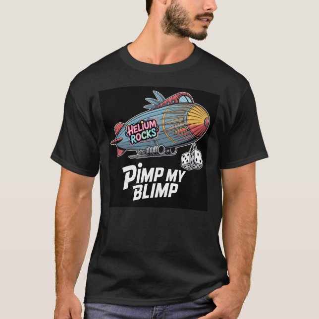 T-shirt Pimp My Blimp - Decout dirigeable (Devant)