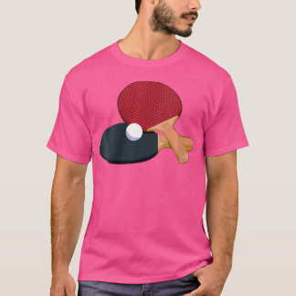 T-shirt Pimples Femme Tennis De Table En Caoutchouc Pour M