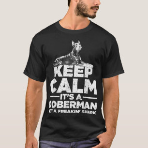 T-shirt Pin de Doberman drôle pour hommes femmes enfants A