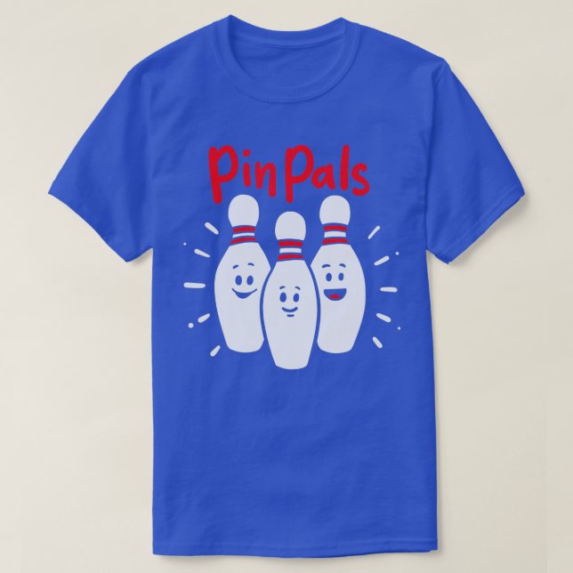 T-shirt Pin Pals Bowling  (Design devant)
