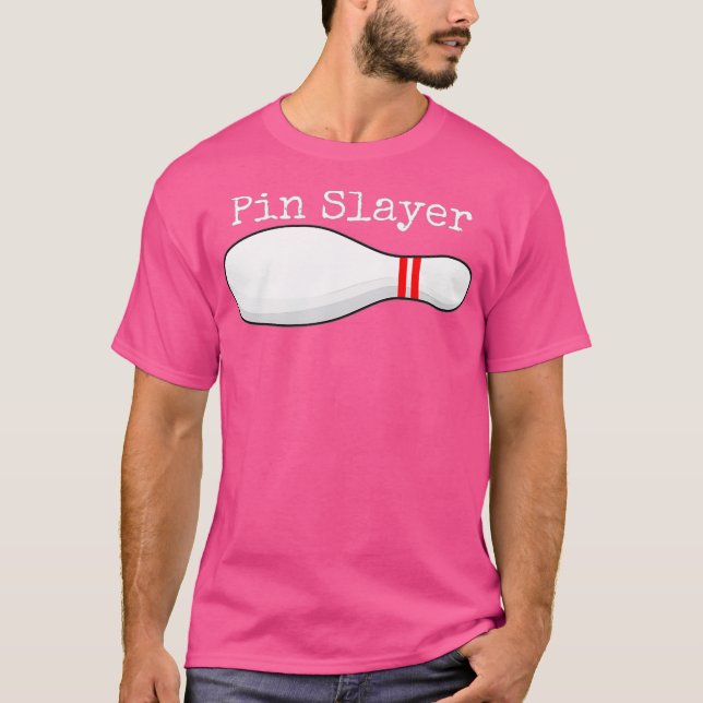 T-shirt Pin Slayer Bowling Funny Graphic Strikes Turkeys (Devant)