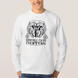 T-shirt Pin-up des couperets 233 du comté de Bonneville