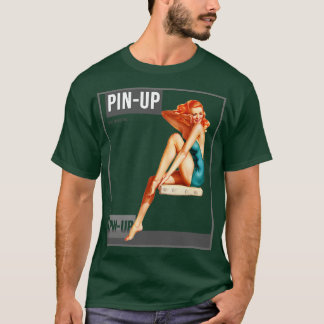 T-shirt Pin up Girl Vintage Pinup Magazine 23