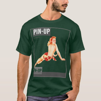 T-shirt Pin up Girl Vintage Pinup Magazine 9