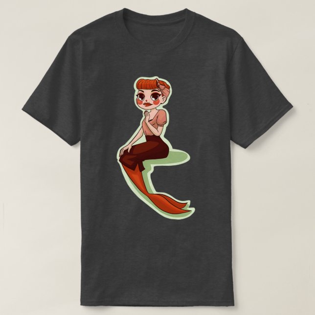 T-shirt Pin up mermaid 2 (Design devant)