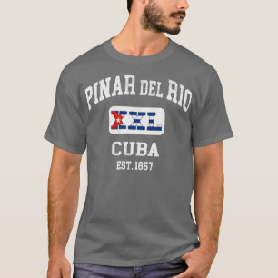 T-shirt Pinar del Rio Cuba XXL Design sportif 1