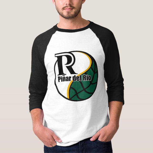 T-SHIRT PINAR DEL RIO CUBAIN DE BASE-BALL (Devant)