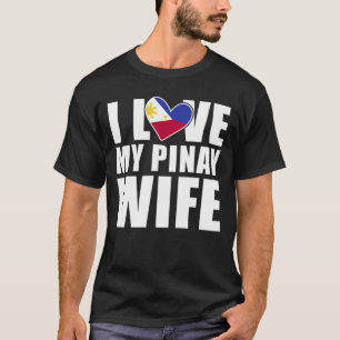 T-shirt Pinay Femme Philippines Aime Fier Mari