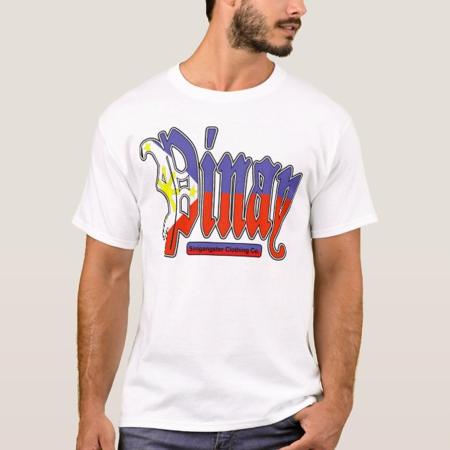T-shirt pinays de sinigangster (Devant)