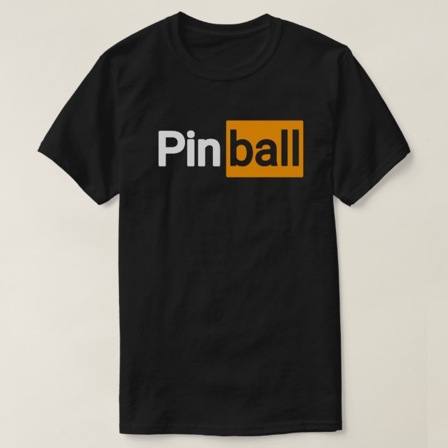 T-shirt Pinball (Design devant)