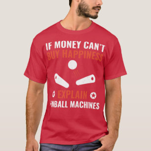 T-shirt Pinball est heureux Funny Pinball Player Arcade G