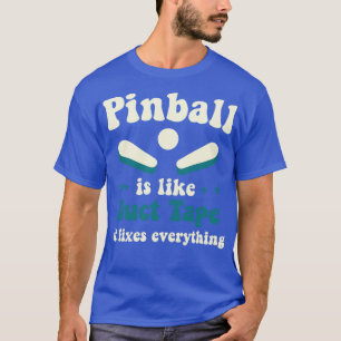 T-shirt Pinball Fixe Tout Arcade Drôle Jeu