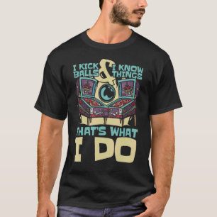 T-shirt Pinball Machine Retro Flippant Pinballs