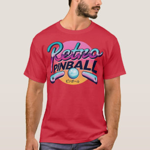 T-shirt Pinball rétro
