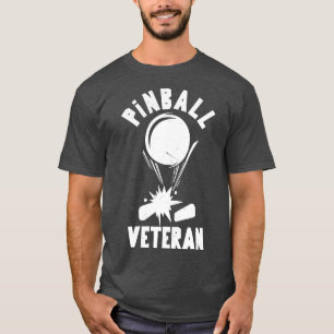 T-shirt Pinball Veteran