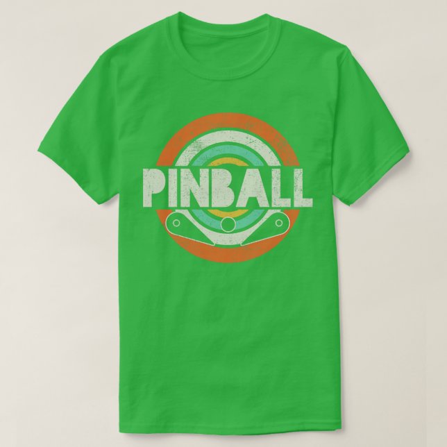 T-shirt Pinball Vintage (Design devant)