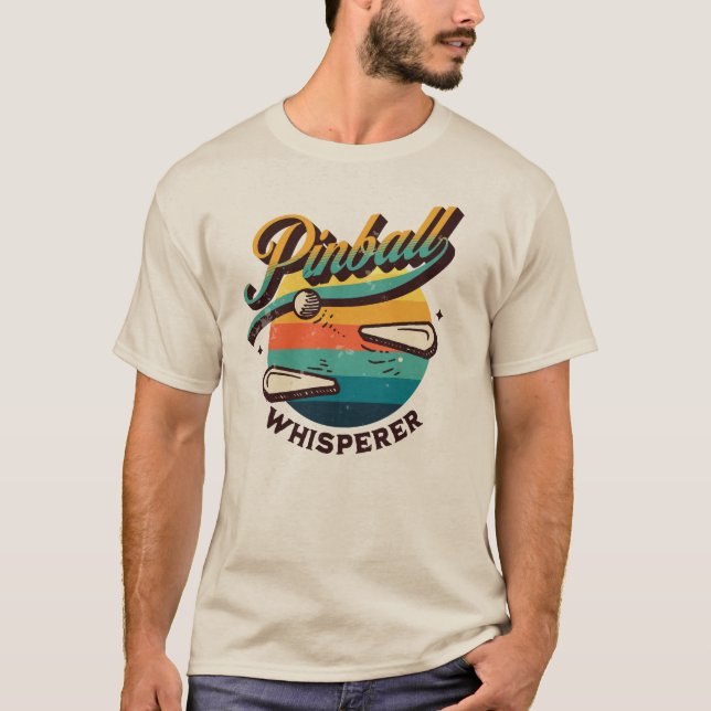 T-shirt Pinball Whisperer (Devant)