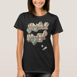T-shirt Pinball Wizard Vieux Classic Retro School Game