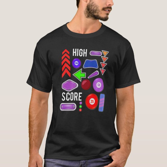 T-shirt Pinceau haute note (Devant)