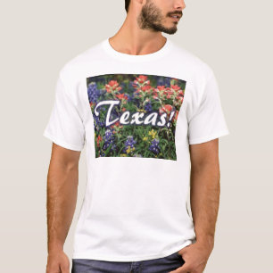 T-shirt Pinceaux de Bluebonnets de Texas