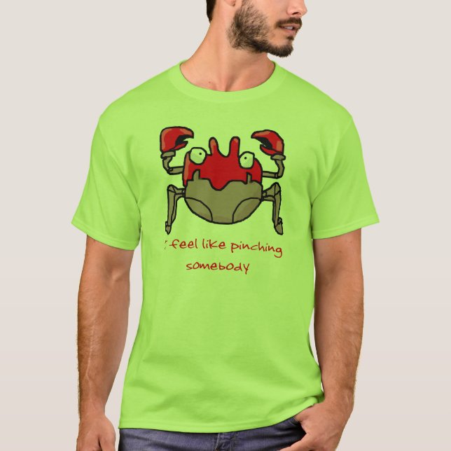 T-shirt pincement du crabe (Devant)