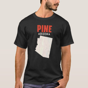 T-shirt Pine Arizona USA State America Voyage Arizonien